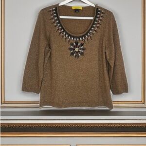 Vintage St. John cashmere, silk, wool blend